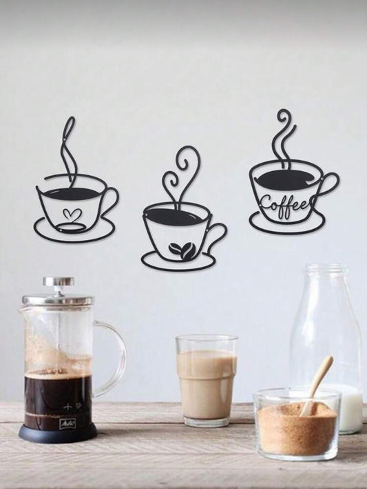 3 Tableaux Muraux Café