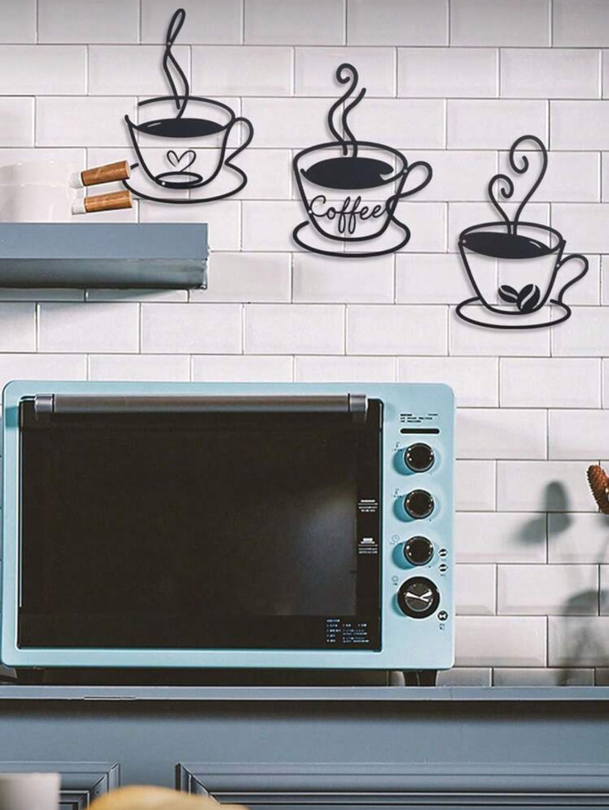 3 Tableaux Muraux Café