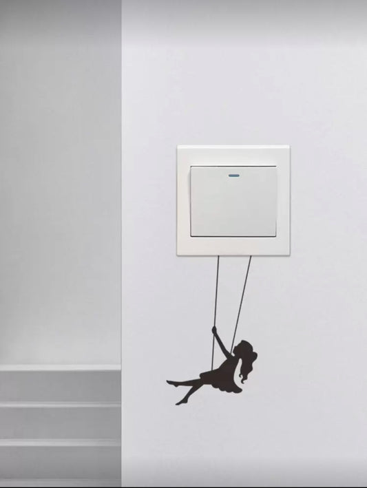 Sticker Interrupteur Balançoire