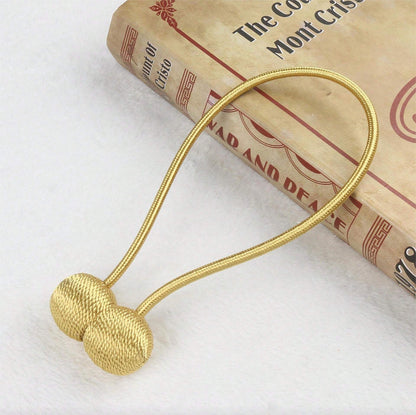 2 Attaches Rideaux Magnétiques