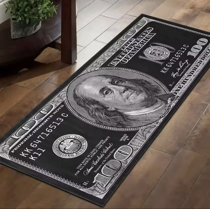 Tapis Dollar Noir