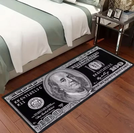 Tapis Dollar Noir