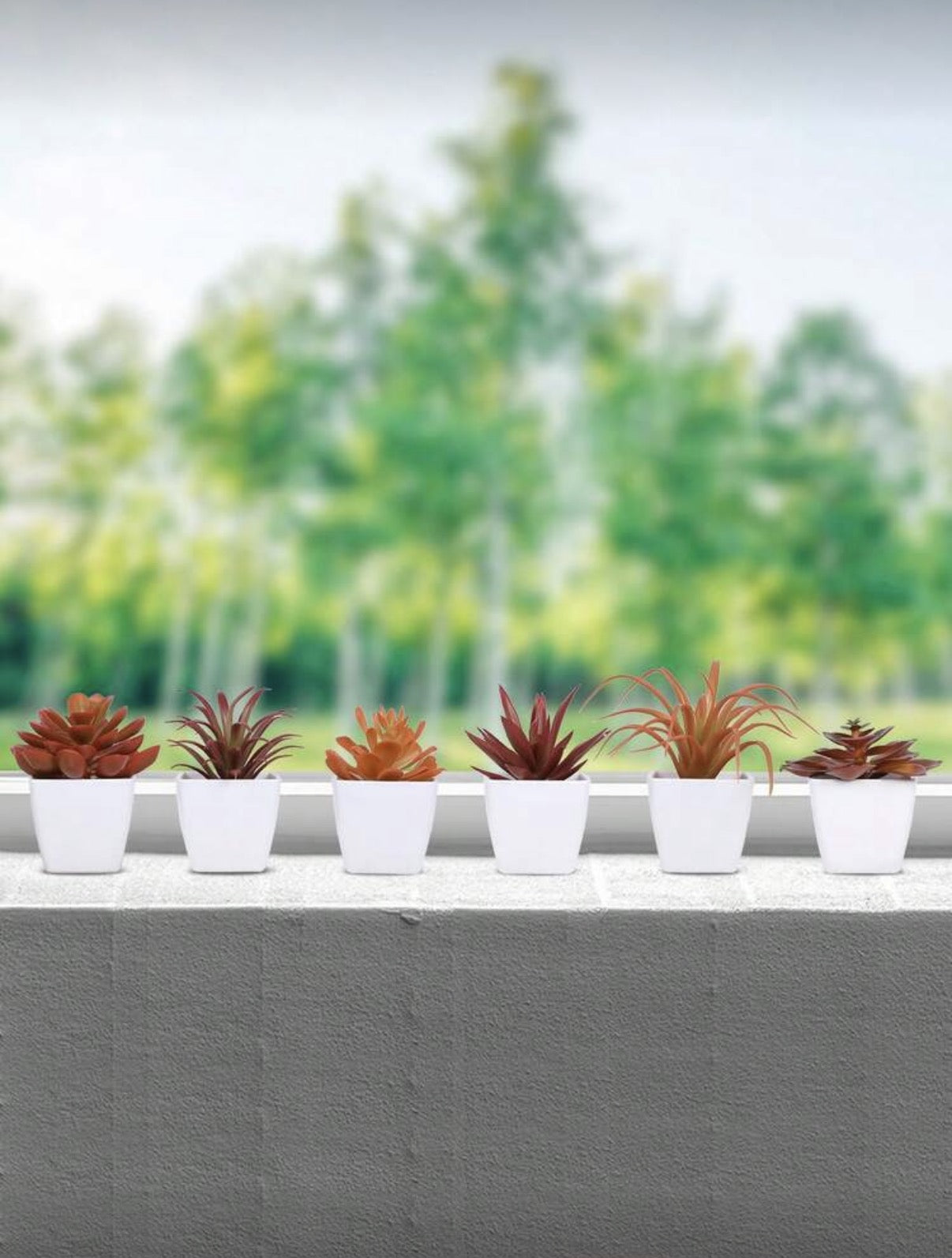 Plantes Artificielles Mini x6