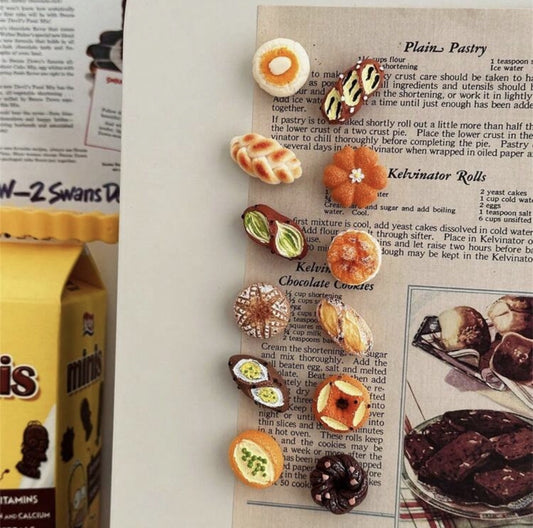 Aimants Frigo Pâtisseries