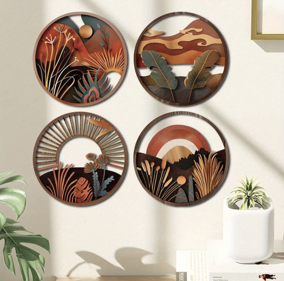 Tableaux Muraux Bohèmes