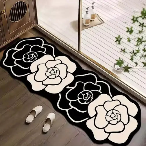 Tapis Fleur Élégant