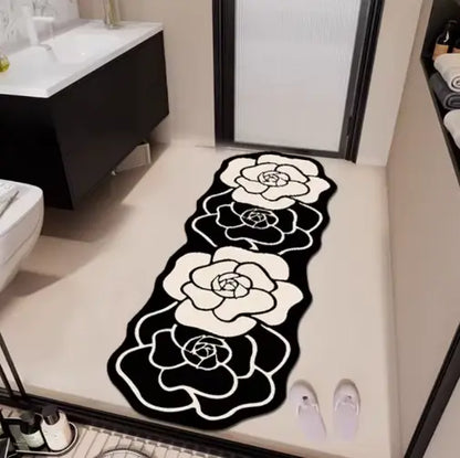 Tapis Fleur Élégant