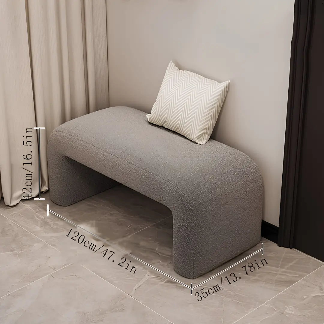 Banc Bouclette Luxe