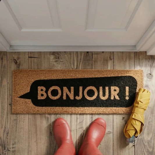 Paillasson Bonjour !