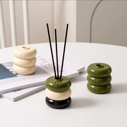 Vase Empilé Coloré