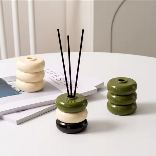 Vase Empilé Coloré