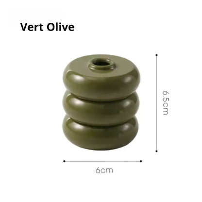 Vase Empilé Coloré