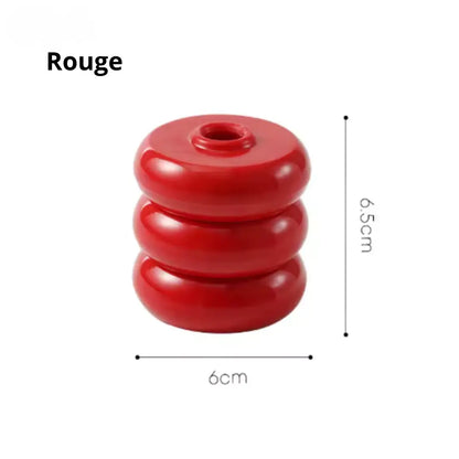 Vase Empilé Coloré