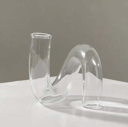 Vase Verre Courbé