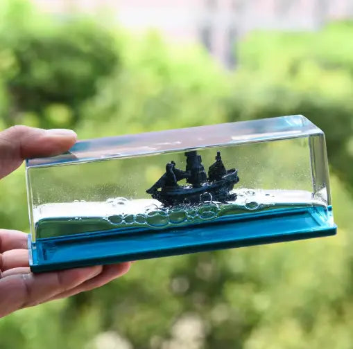 Vase Bateau en Résine