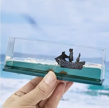Vase Bateau en Résine