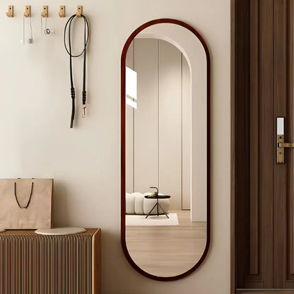 Miroir Ovale Bois