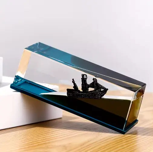 Vase Bateau en Résine