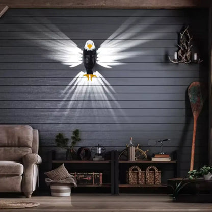 Applique Murale Aigle 3D Lumineuse