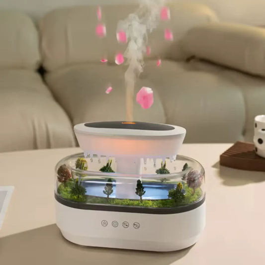 Humidificateur Pluie & Lumières LED