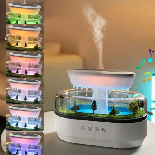 Humidificateur Pluie & Lumières LED