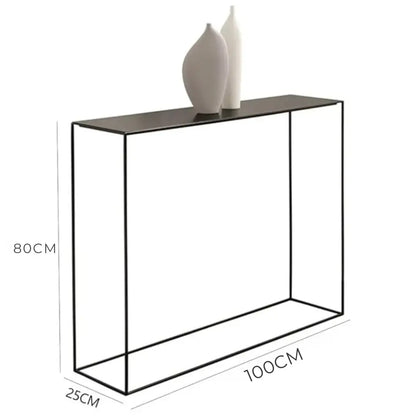 Console Métal Minimaliste