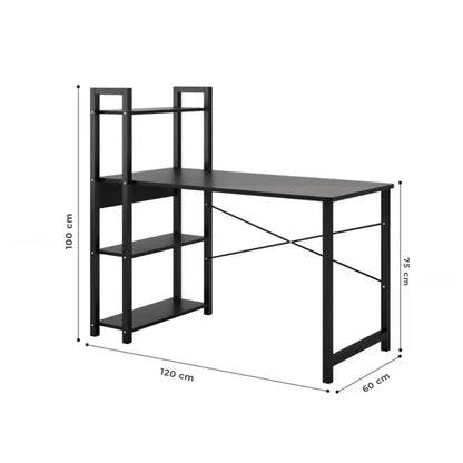 Bureau Étagères Intégrées