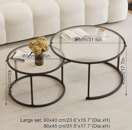 Tables Basses Verre