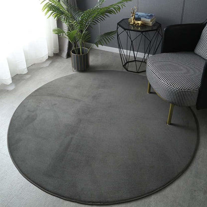 Tapis Rond Velours