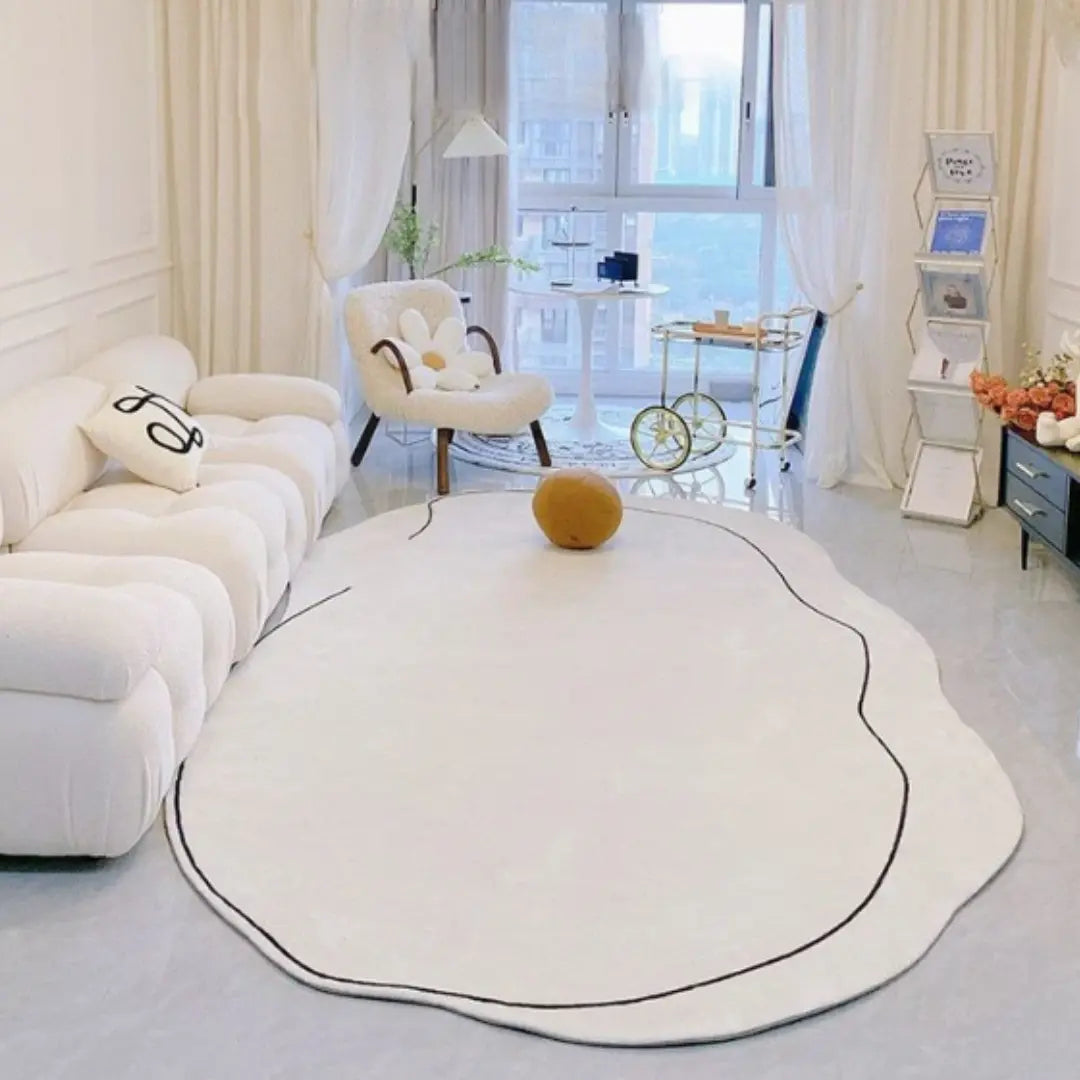Tapis Organique Minimaliste