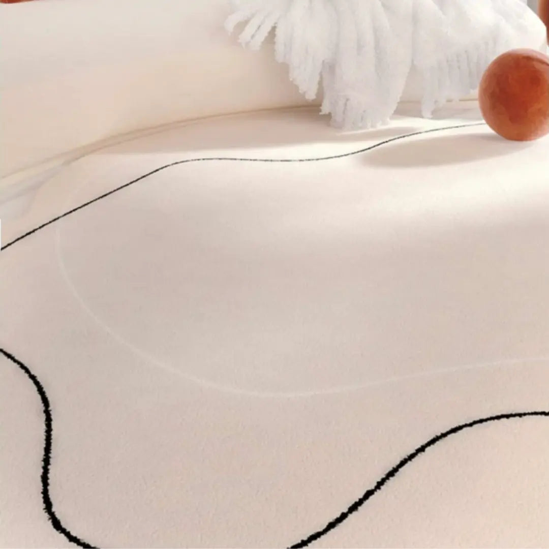 Tapis Organique Crème