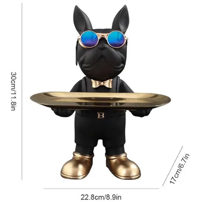 Vide-Poche Bulldog Luxe