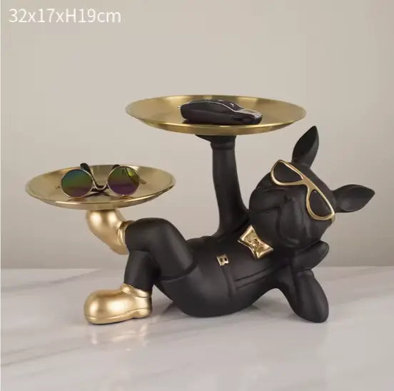 Vide-Poche Bulldog Double