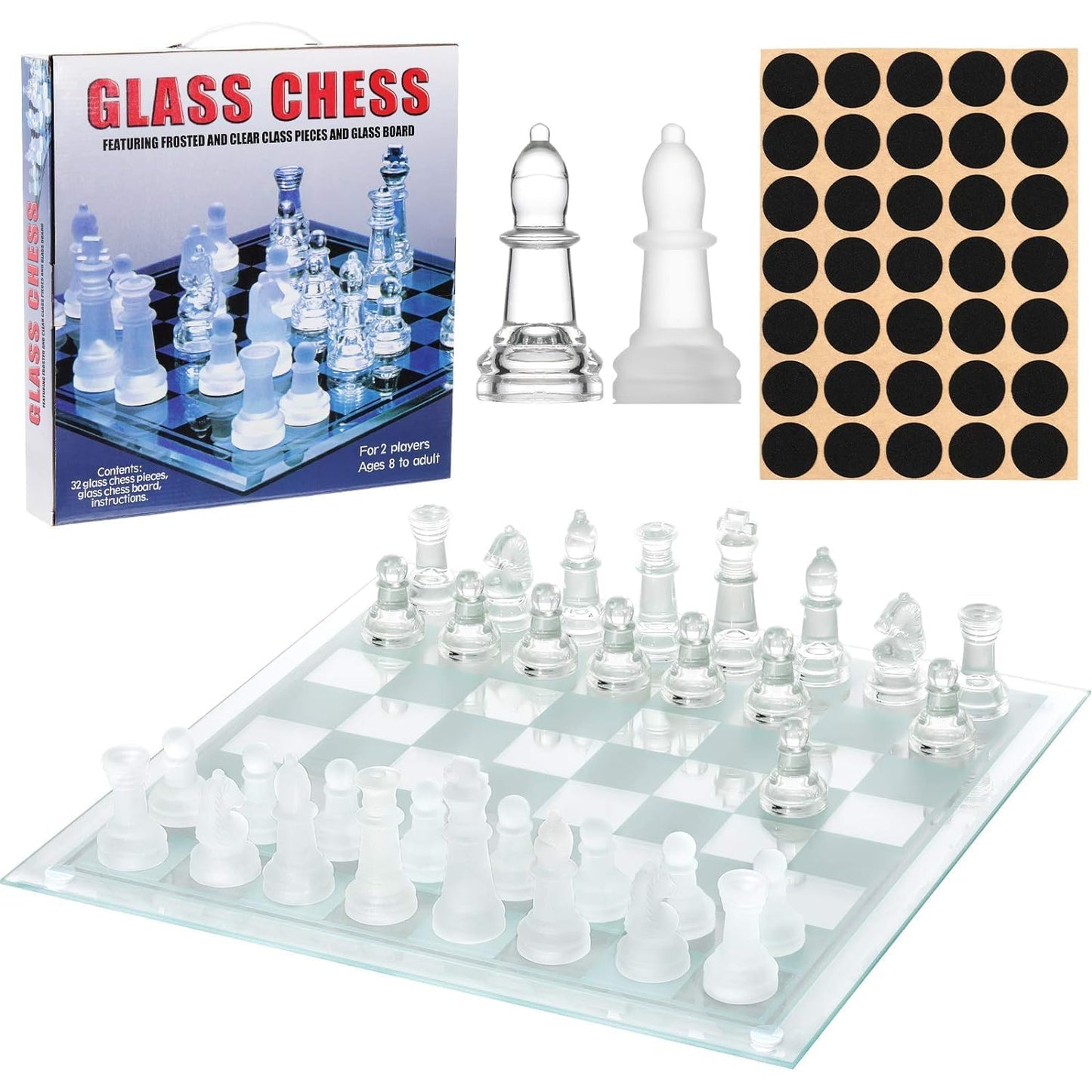 Échecs Verre Luxe