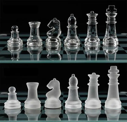 Échecs Verre Luxe