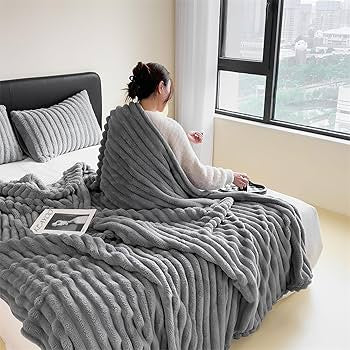 Plaid Velours Côtelé