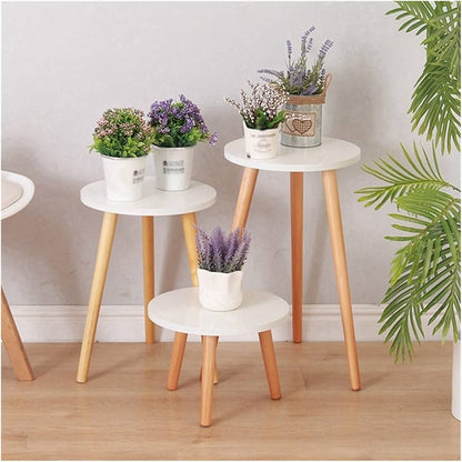 3 Tables d’Appoints Bois