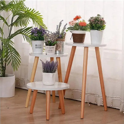 3 Tables d’Appoints Bois