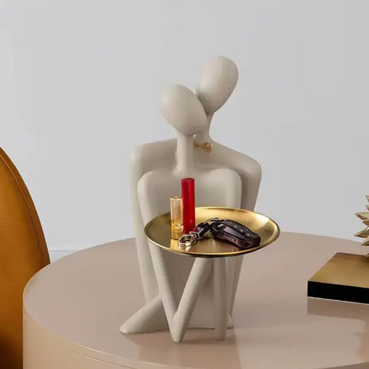 Plateau Déco Couple