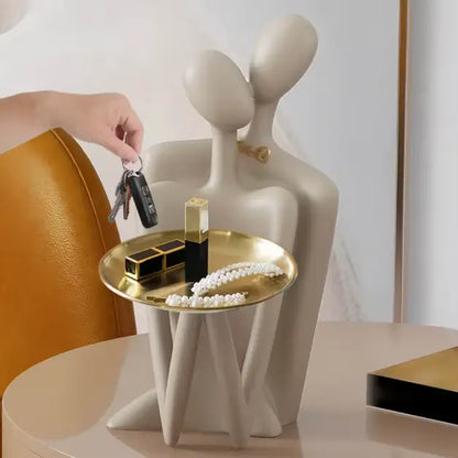 Plateau Déco Couple