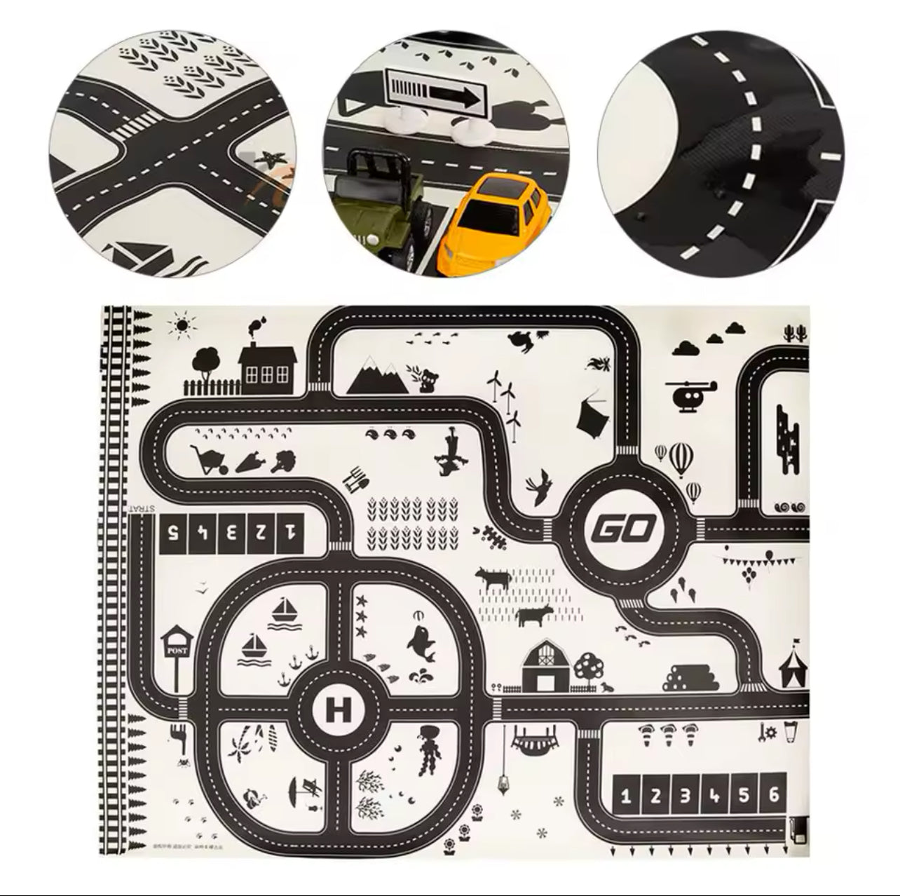 Tapis Circuit Enfant