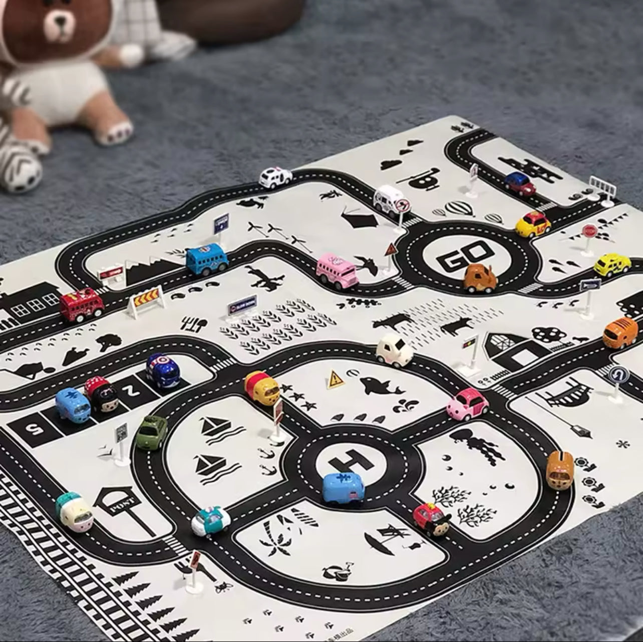 Tapis Circuit Enfant