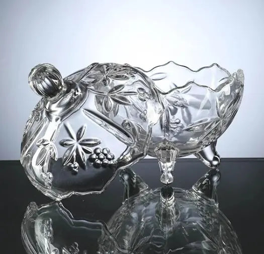 Bonbonnière en Verre Décorative