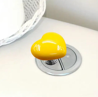 Bouton Cœur Toilette